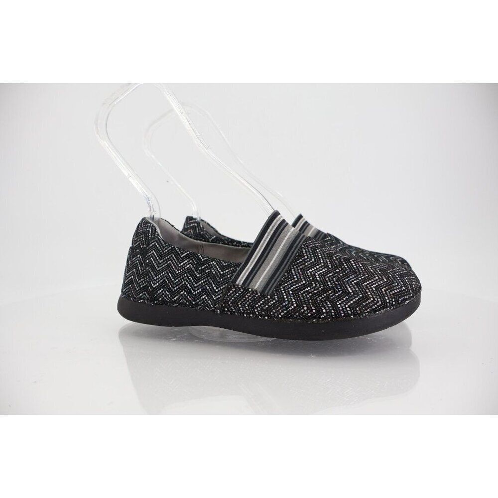 Alegria Women's Glee Loafer Size 35 5 Slip On Nursing Shoe Zig Zag Clog